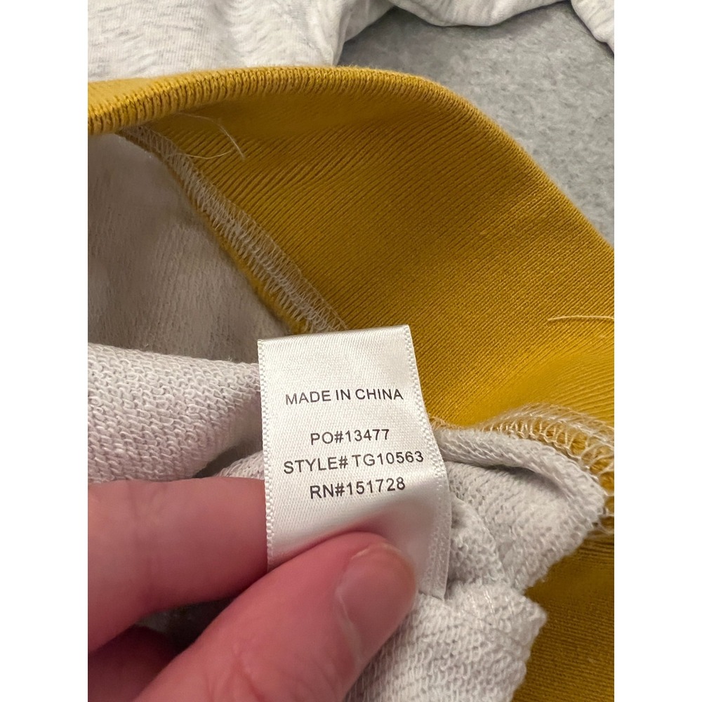 ee:some Sweater Women's Medium Gray Game Day Varsity Sweatshirt Pullover NWT - Picture 4 of 16